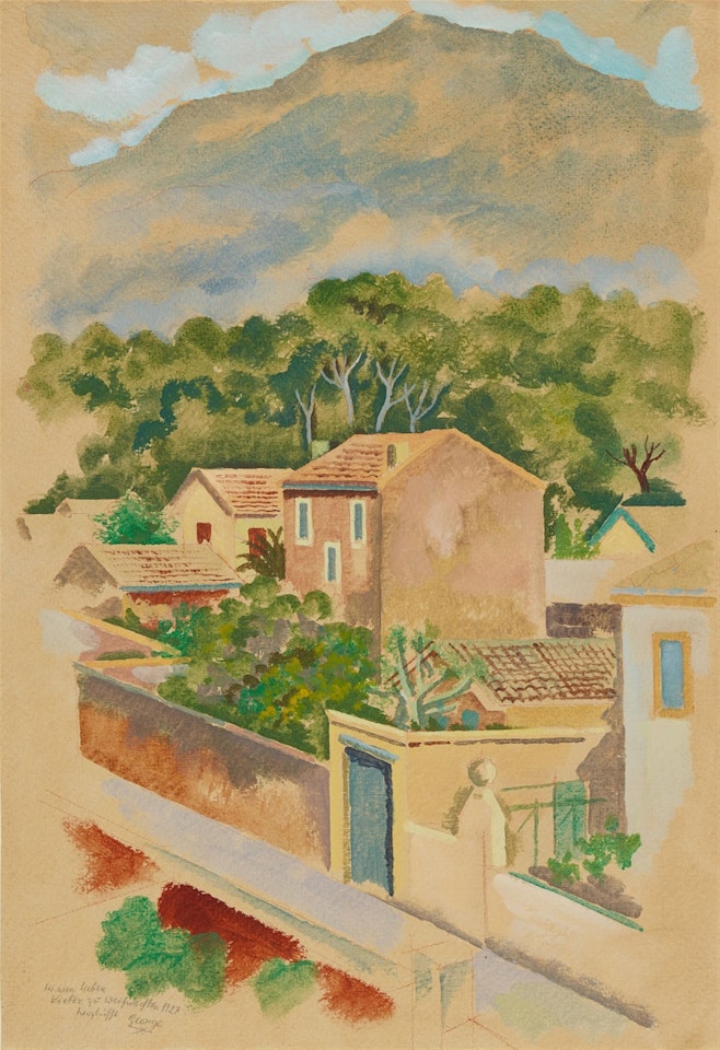 Pointe Rouge, Marseille by George Grosz