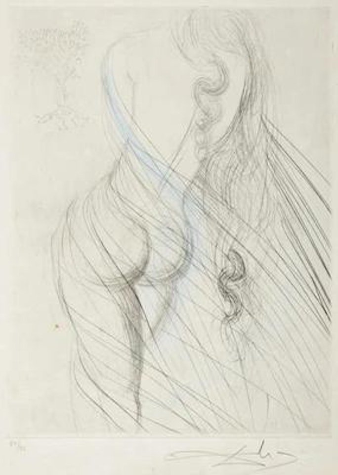 Nu, aus: Les Amours de Cassandre by Salvador Dali