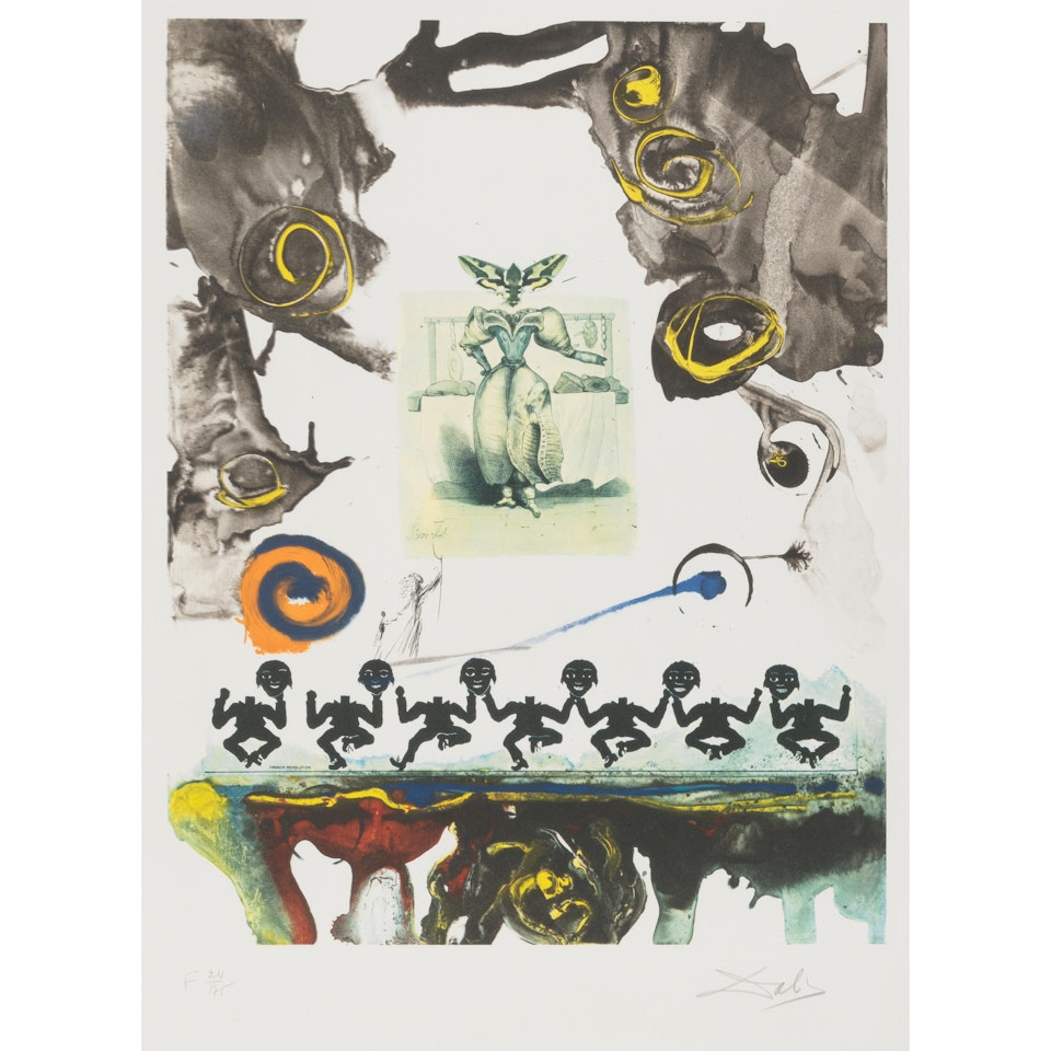 Gastronomie surréaliste, from Mémoires du surréalisme (Field 71-15-L) by Salvador Dali