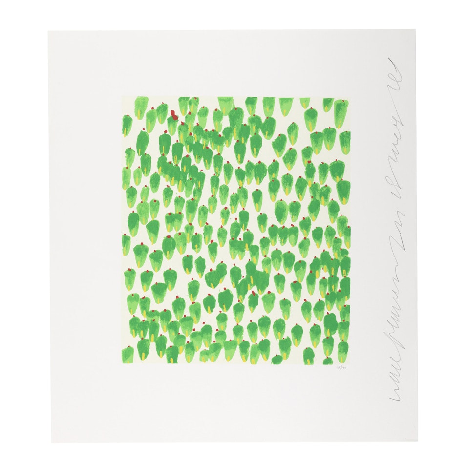 Wallflower 28; Wallflower 34, from Wallflowers (2 works) by Donald Sultan