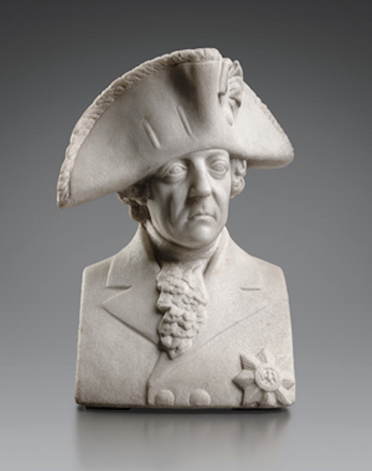 Bust of King Frederick II, called Frederick the Great by German School
