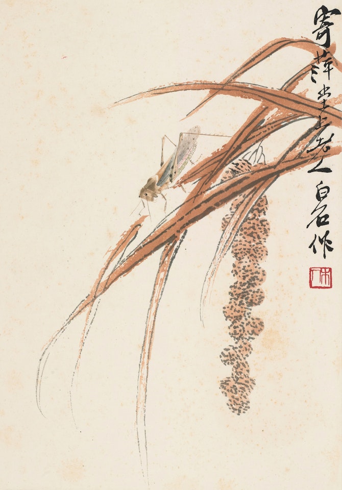CRICKETS by Qi Baishi