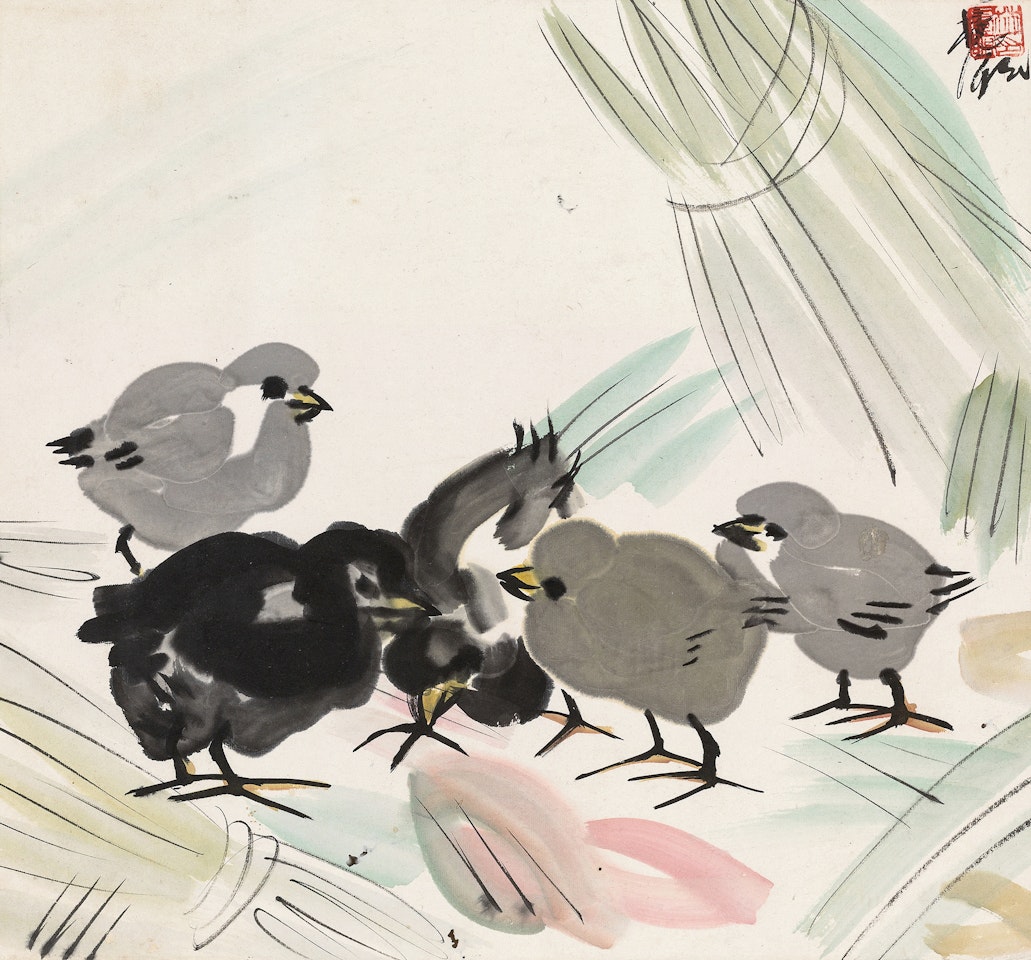CHICKS by Lin Fengmian