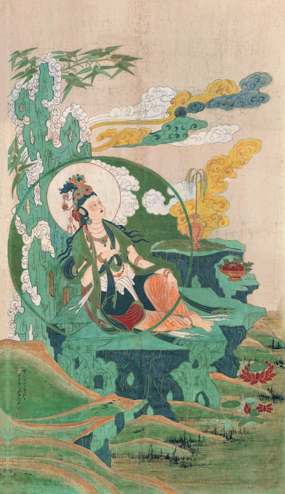GUANYIN OF THE WATER MOON by Zhang Daqian