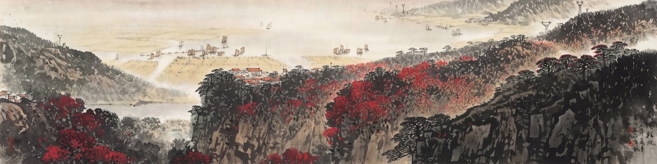 SAILING IN JIANGNAN by Song Wenzhi