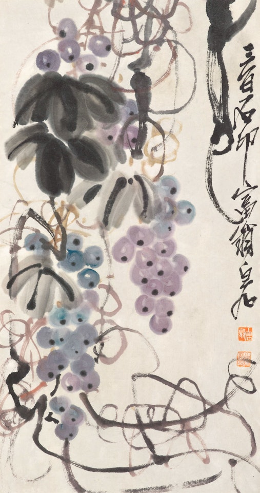 GRAPES by Qi Baishi