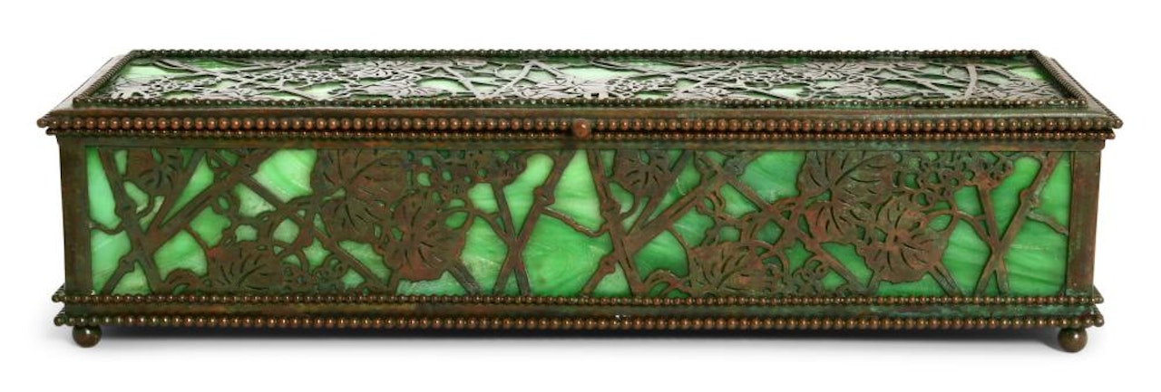 "Grapevine" Glove Box by Tiffany Studios