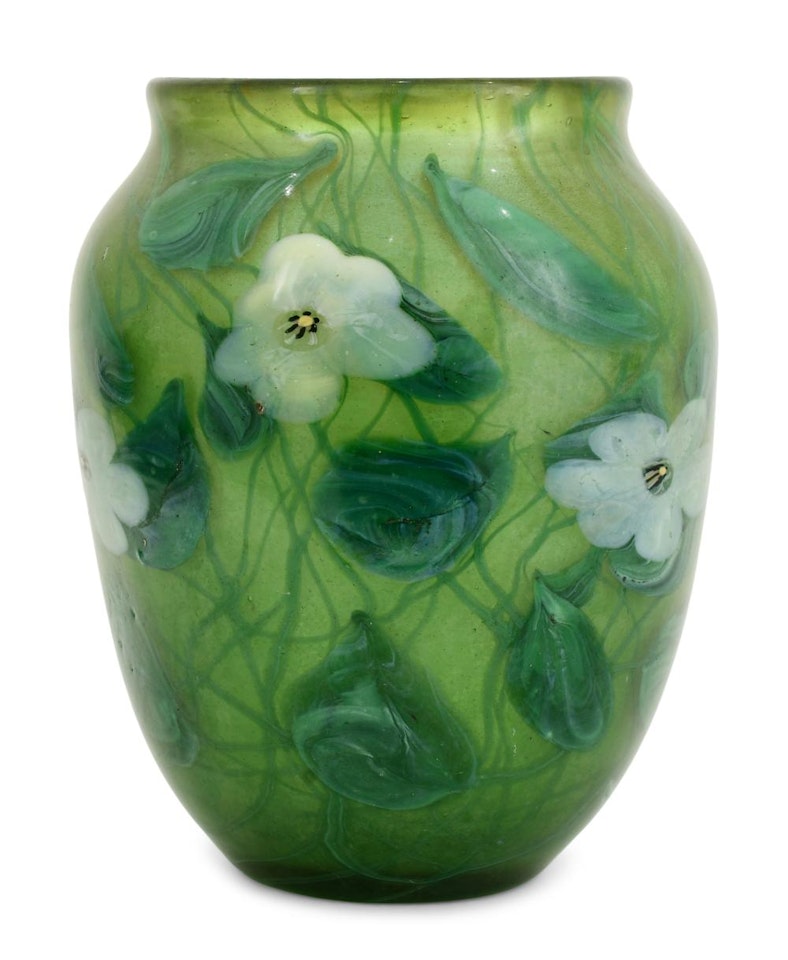"Millefiori" Paperweight Vase by Tiffany Studios