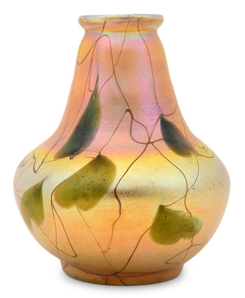 "Leaf & Vine" Vase by Tiffany Studios