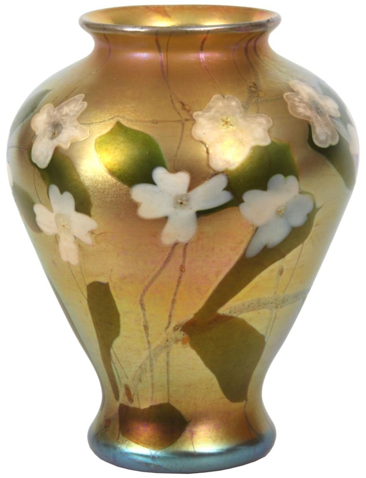Favrile Glass Vase by Tiffany Studios