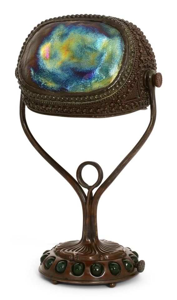 "Turtle-Back" Desk Lamp by Tiffany Studios