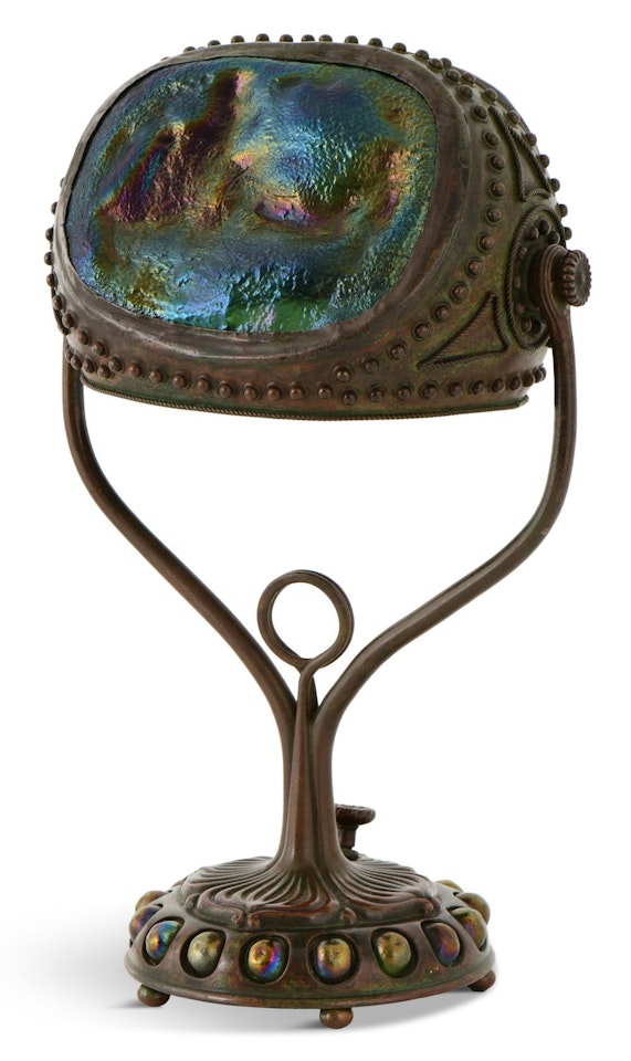 "Turtle-Back" Desk Lamp by Tiffany Studios