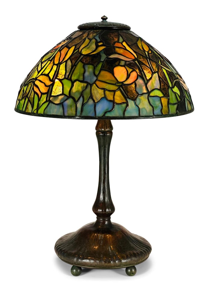 "Tulip" Table Lamp by Tiffany Studios
