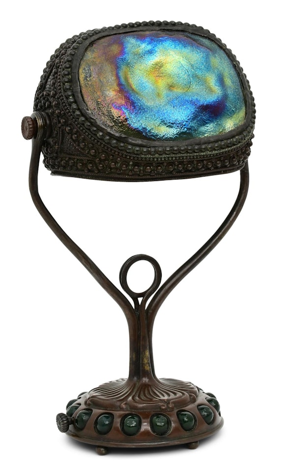 "Turtle-Back" Desk Lamp by Tiffany Studios