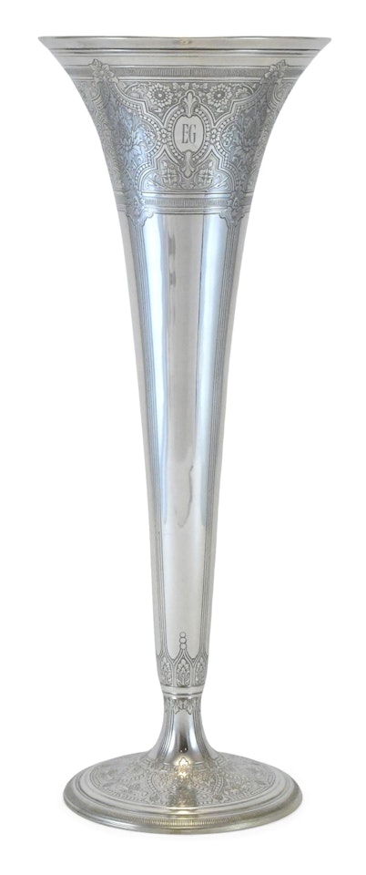 Trumpet vase by Tiffany & Co.