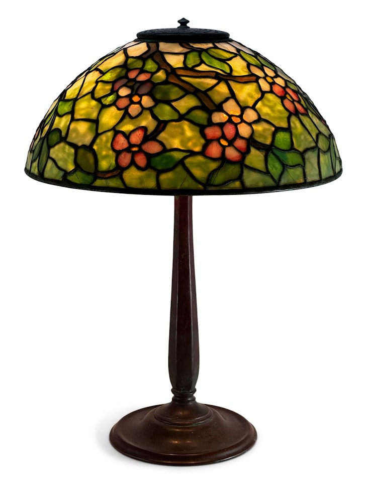 "Apple Blossom" Table Lamp by Tiffany Studios