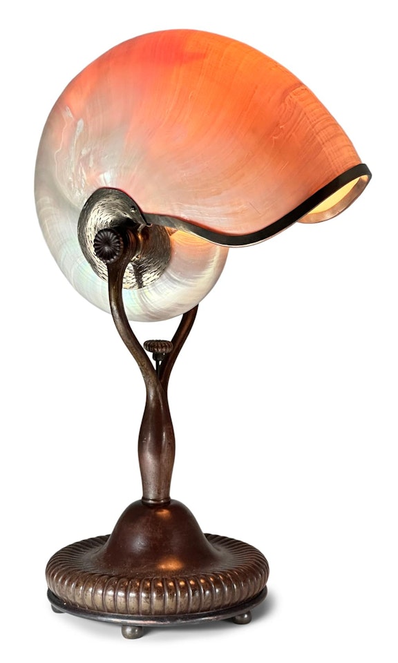 "Nautilus" Desk Lamp by Tiffany Studios