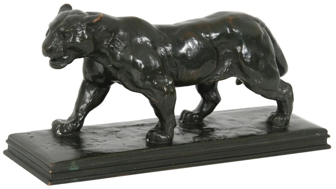 Bronze Jaguar by Antoine-Louis Barye