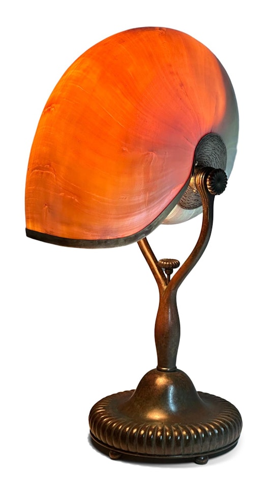 "Nautilus" Desk Lamp by Tiffany Studios