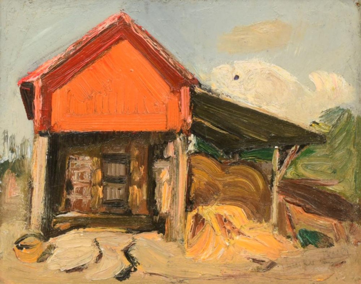 "Barn & Breezeway" by Hayley Lever