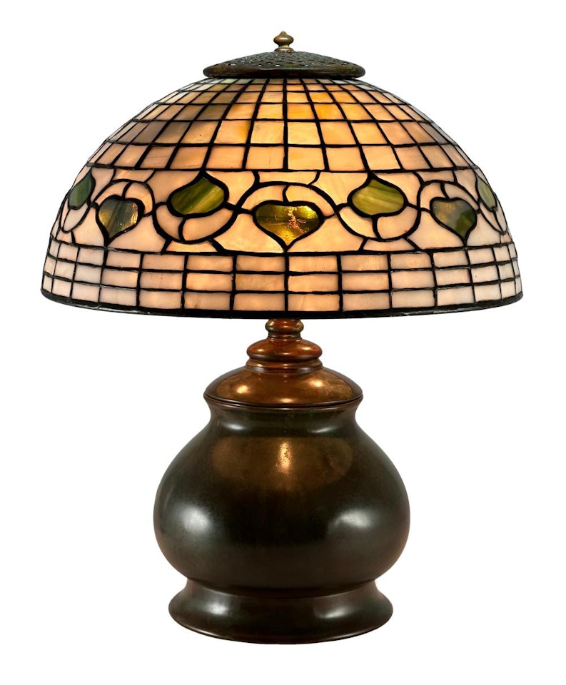 "Acorn" Table Lamp by Tiffany Studios