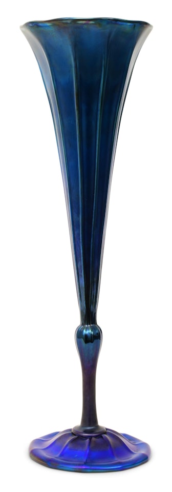 Trumpet-Form Vase by Tiffany Studios