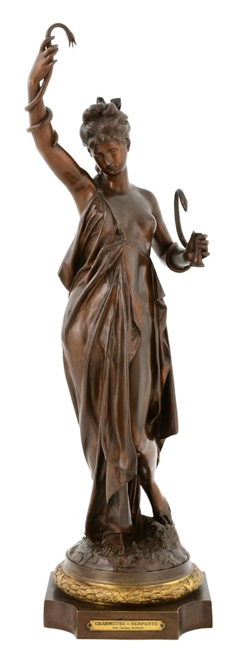"Charmeuse de Serpents" by Albert-Ernest Carrier-Belleuse