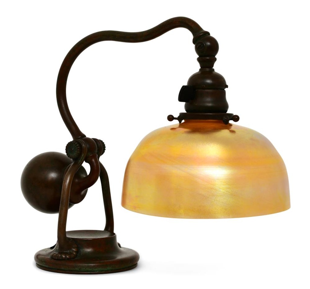 Counter-Balance Desk Lamp by Tiffany Studios