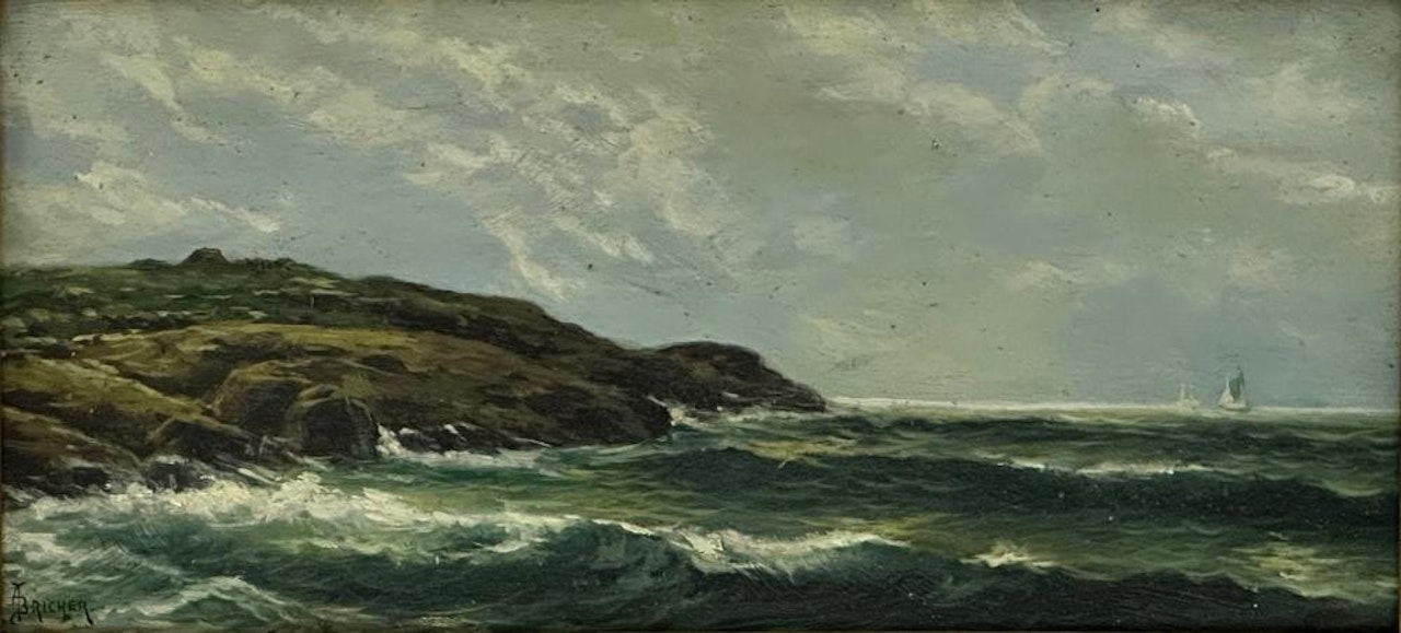 Coastal Landscape by Alfred Thompson Bricher