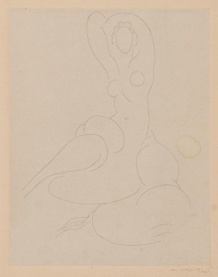 "Odalisque" (Nu pour Cleveland) by Henri Matisse