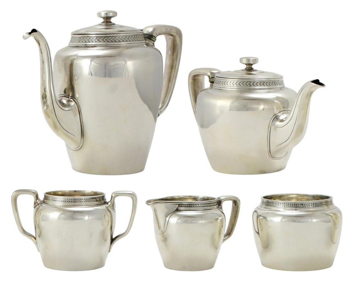 Five-Piece Tea & Coffee Service by Tiffany & Co.