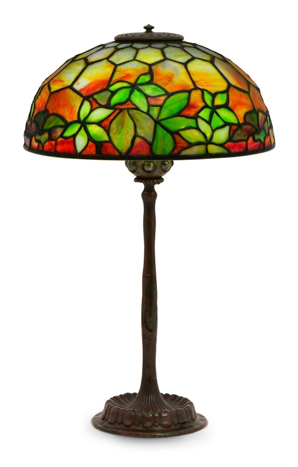 "Woodbine" Table Lamp by Tiffany Studios