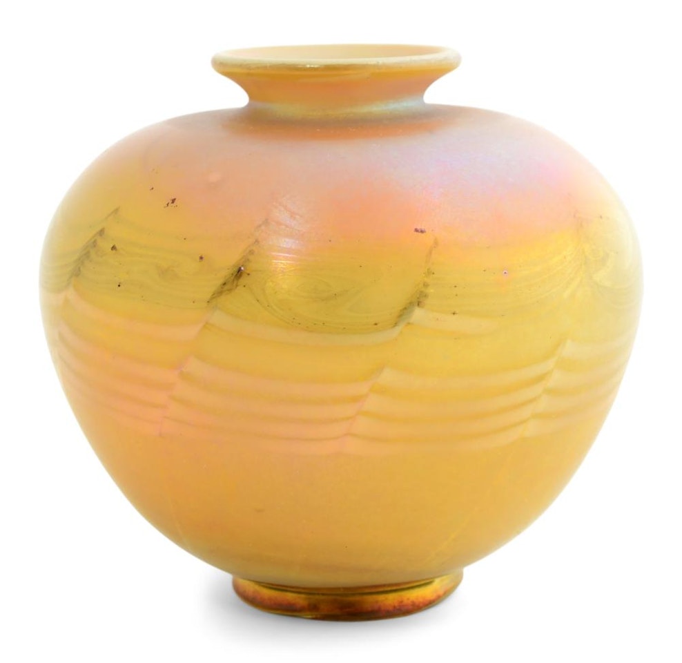 Decorated Vase by Tiffany Studios