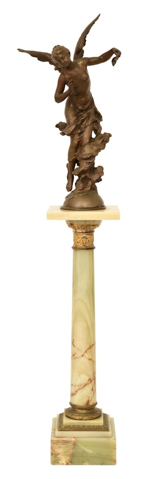 Sculpture of a Winged Maiden by Mathurin Moreau