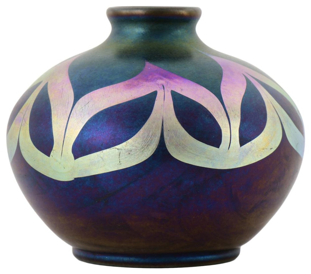 Decorated Vase by Tiffany Studios