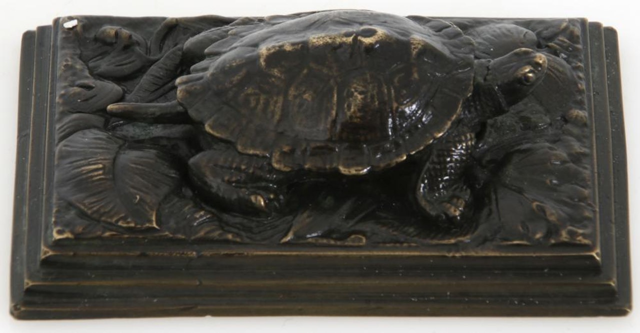 Bronze Turtle by Antoine-Louis Barye