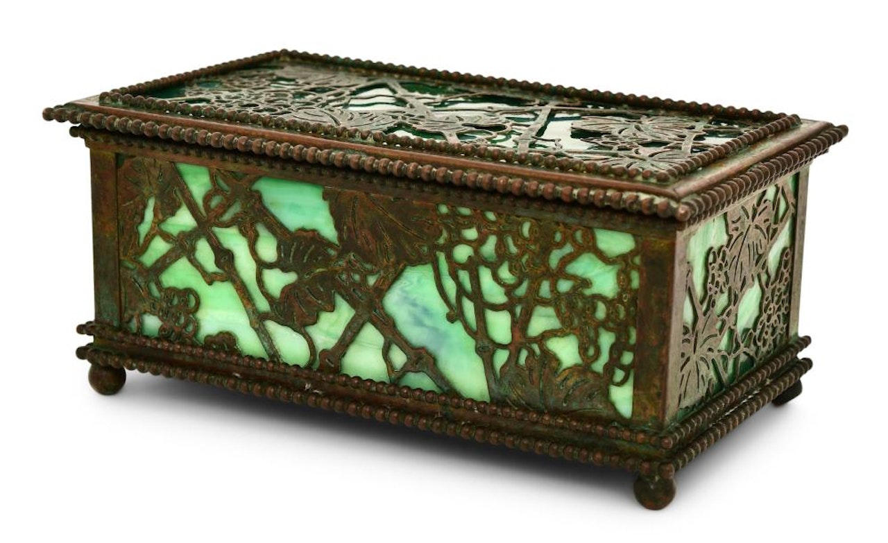 "Grapevine" Box by Tiffany Studios