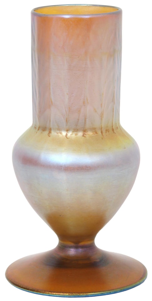 Decorated Vase by Tiffany Studios