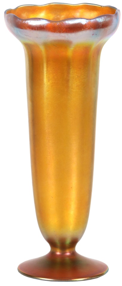 Favrile Glass Vase by Tiffany Studios