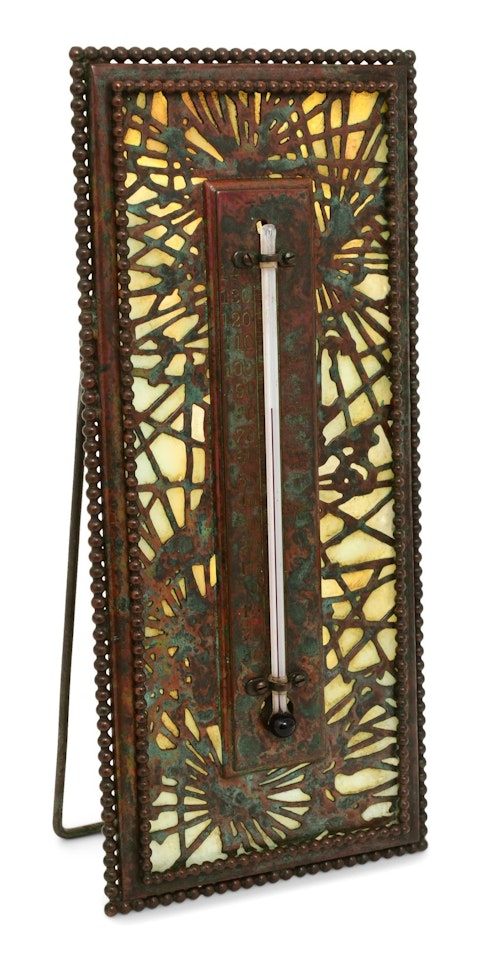 "Pine Needle" Thermometer by Tiffany Studios