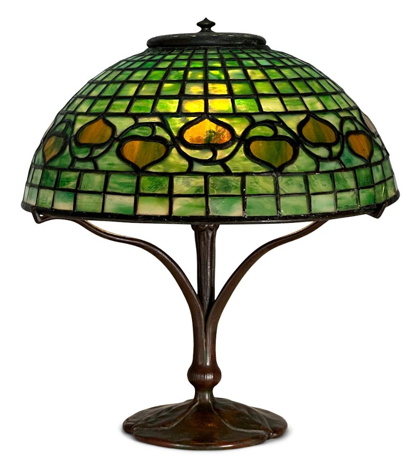 "Acorn" Table Lamp by Tiffany Studios