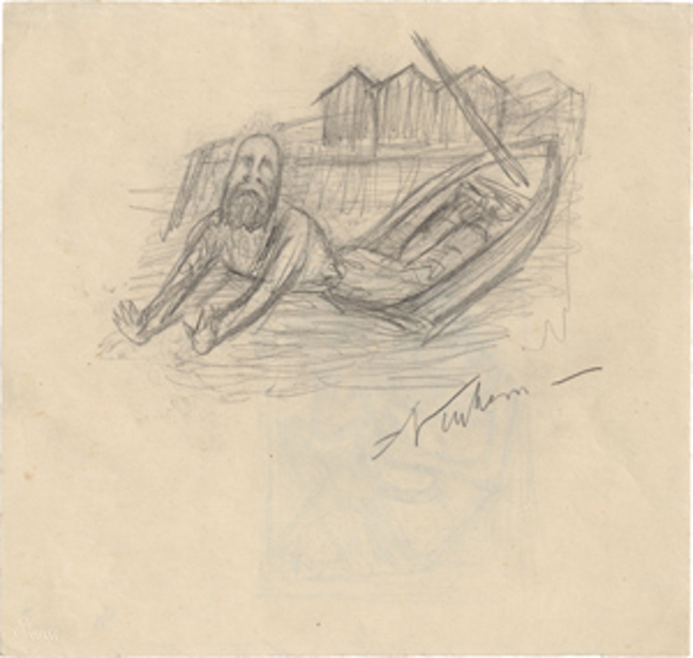 At the edge of the world by Alfred Kubin