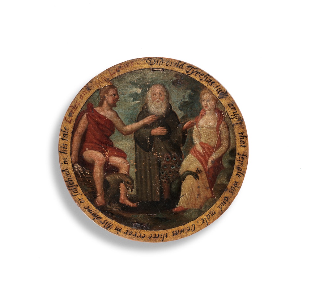 Ten trenchers, or roundels or roundelays by English School
