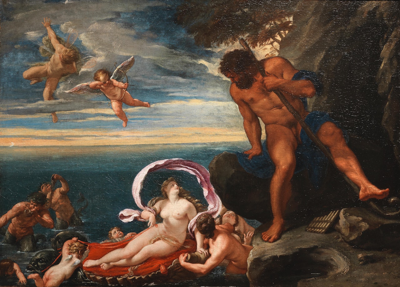 Polyphemus and Galatea by BOLOGNESE SCHOOL