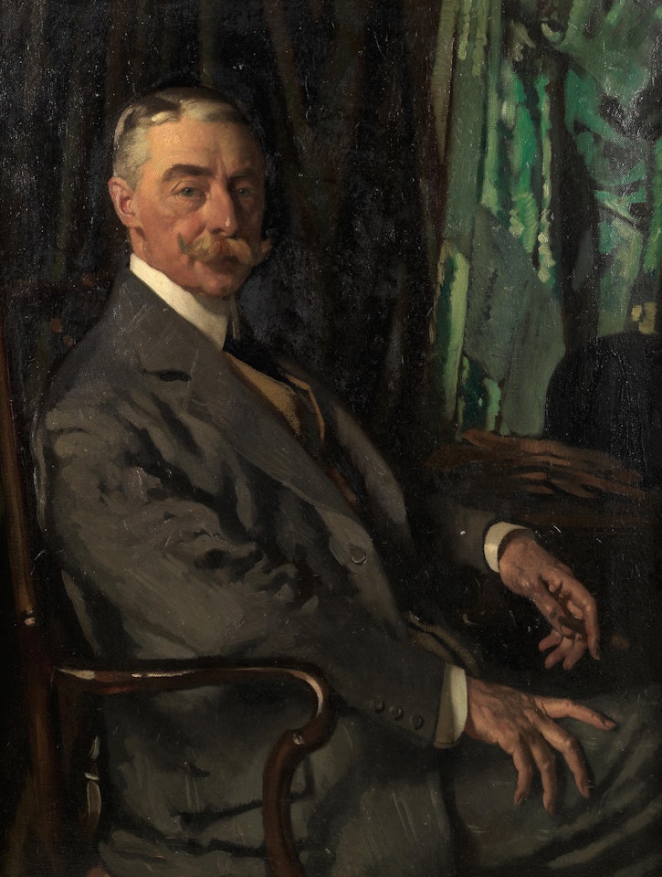 Portrait of Charles William Wallace by William Orpen