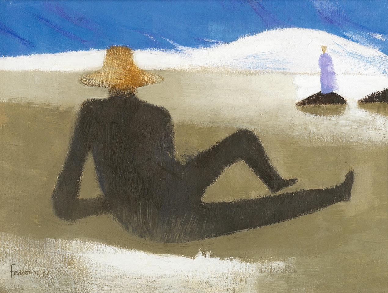 Figures by the Sea by Mary Fedden