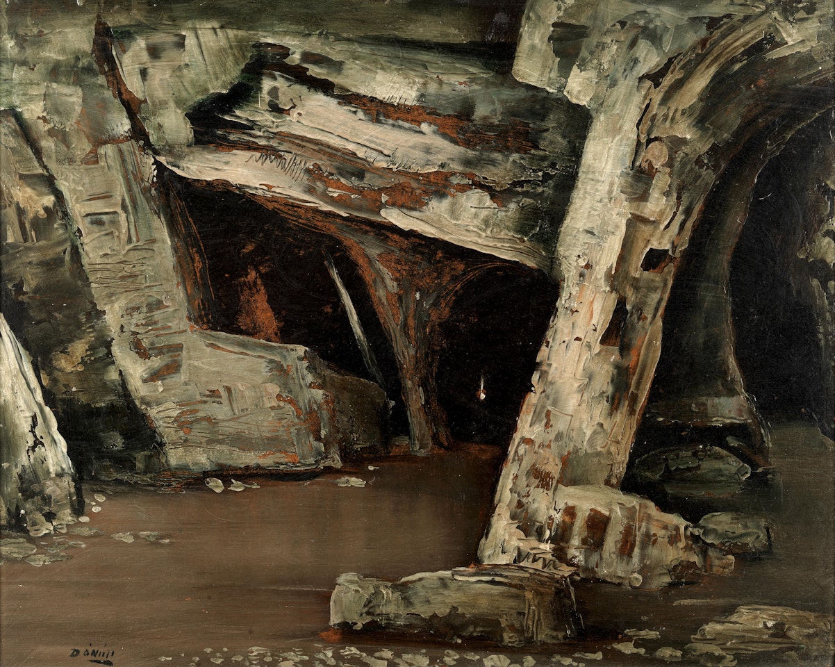Interior of a Cave by Daniel O'Neill