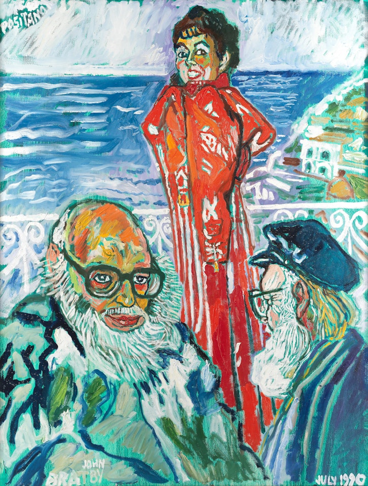 Positano by John Bratby