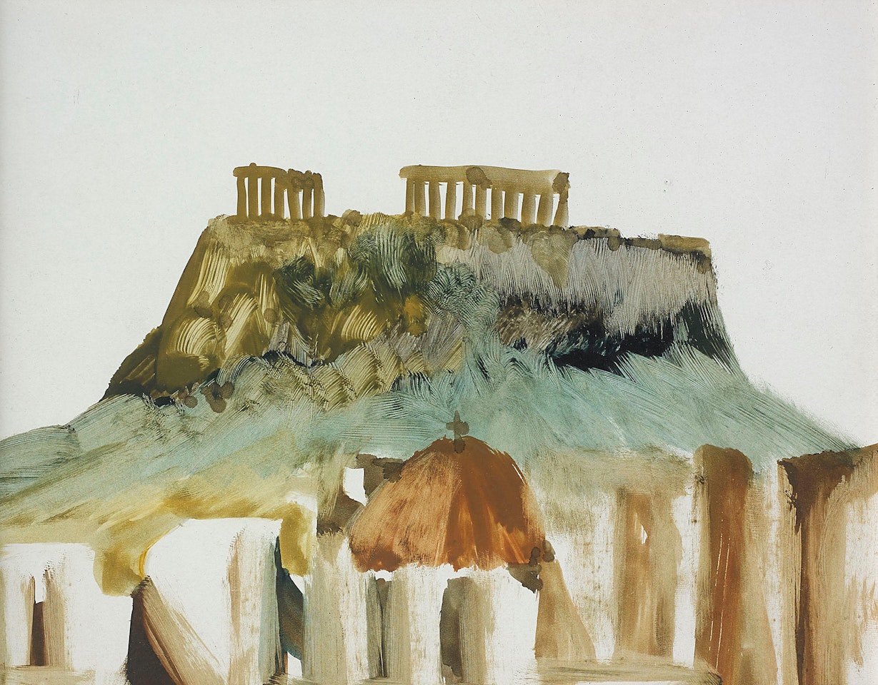 The Parthenon by Sidney Nolan