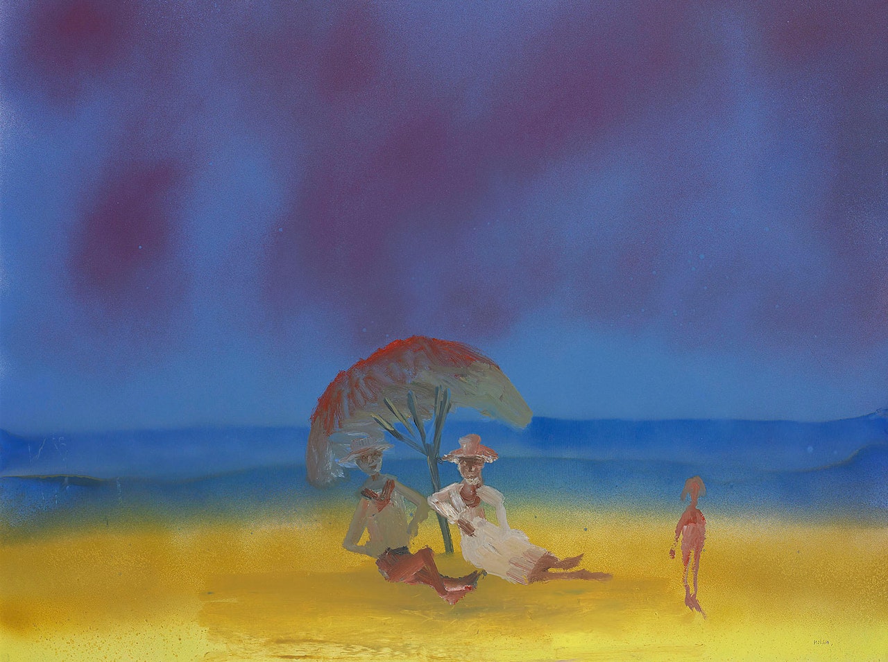 On The Beach by Sidney Nolan